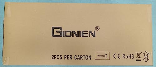 GIONIEN Ceramic Hob 60cm Electric Cooktop Burner, Built in Black Glass Cooker with 4 Cooking Zones GCE460TC