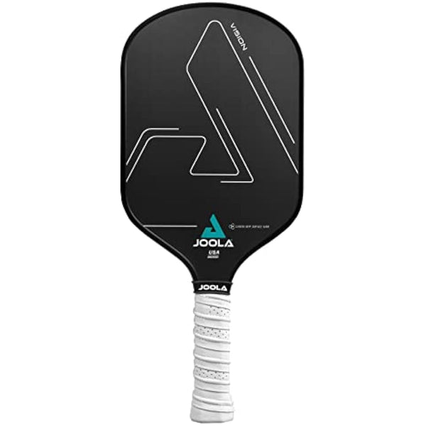 JOOLA Vision Pickleball Paddle with Textured Carbon Grip Surface Technology for Maximum Spin and Control with Added Power - Polypropylene Honeycomb Core Pickleball Racket Available in 14mm and 16mm