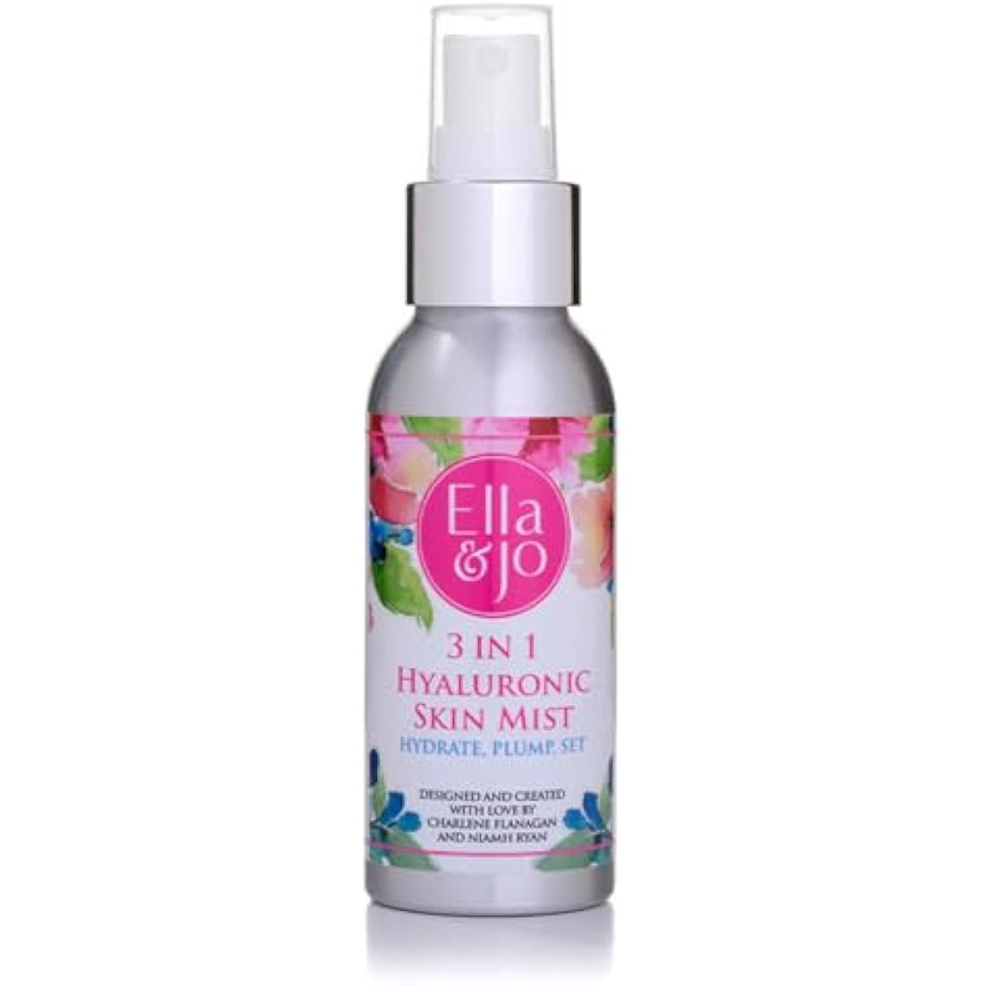 Ella & Jo Hyaluronic Face Mist - Instant Hydration & Plumping - Smooths Fine Lines, Relieves Tightness, Revives Makeup - Moisturising Facial Mist Spray for All Skin Types - Vegan-Friendly