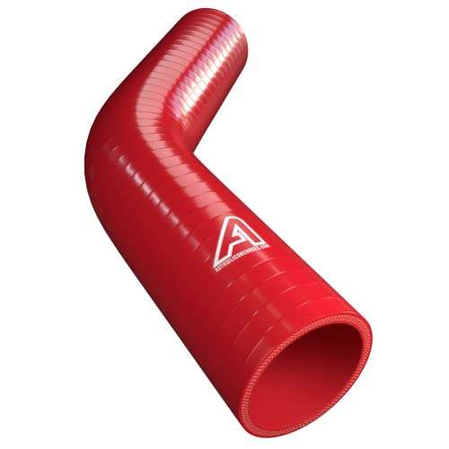 57mm Internal Diameter Black 90 Degree Silicone Elbow Hose