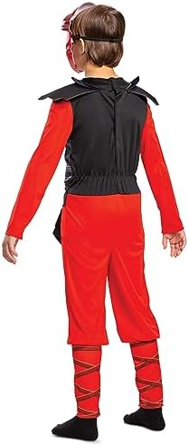 DISGUISE Unisex Kid's Lego Official Red Kai Ninjago Costume