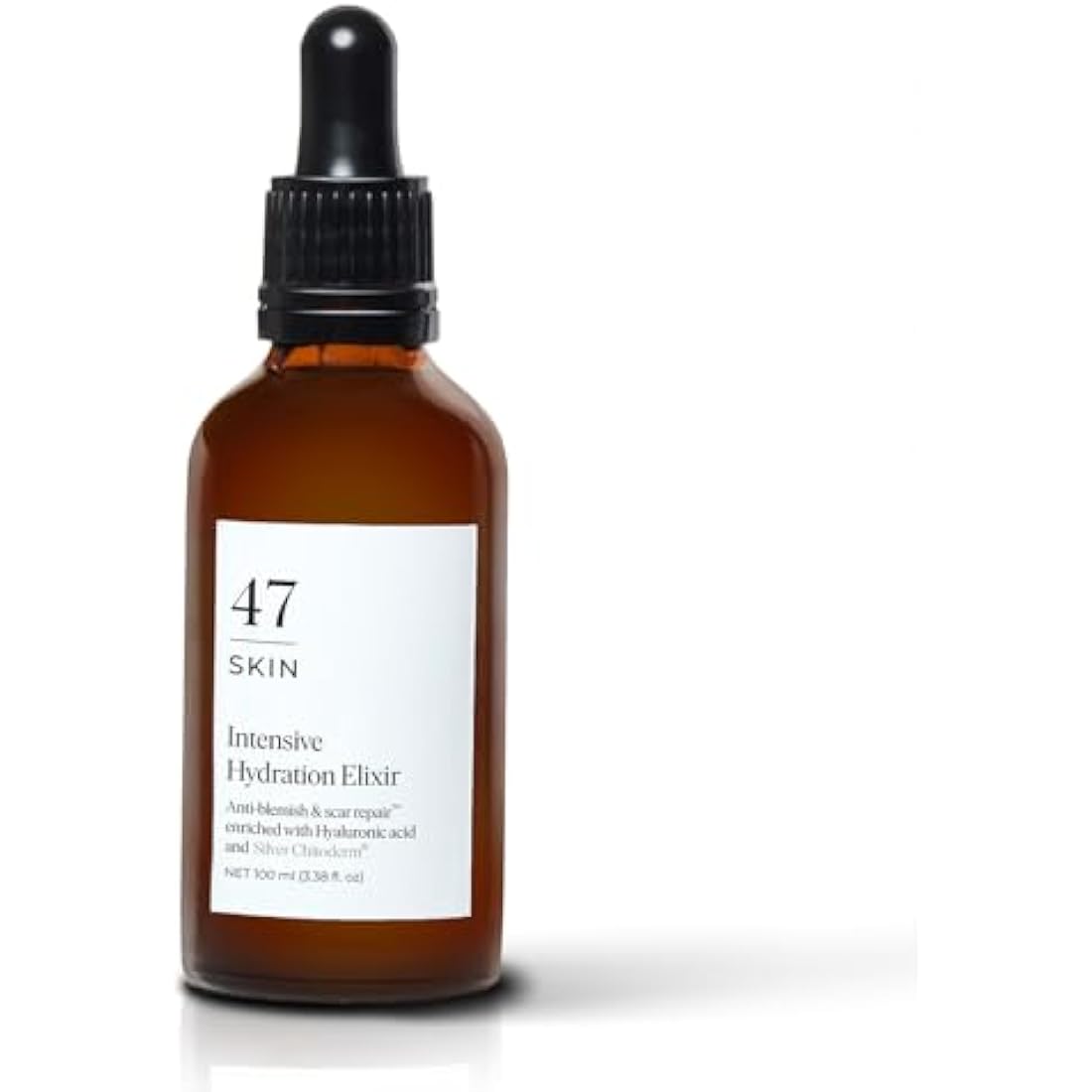 47 Skin Anti-blemish & scar repair Elixir enriched with Silver Chitoderm for All Skin Types, 100ml