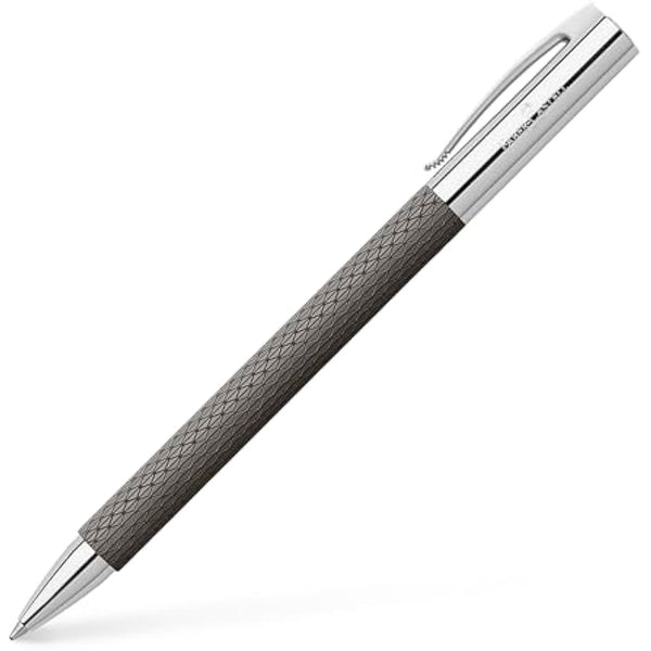 Faber-Castell F147055 Ambition Opart Ballpoint Pen - Black Sand
