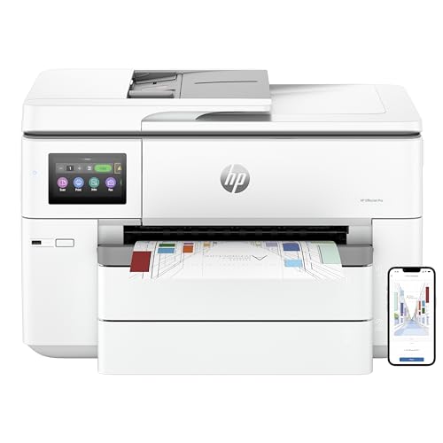 HP OfficeJet Pro 9730e All-in-One Printer | Colour | for Small Office | Wireless | Print, Scan, Copy, ADF | Up To A3 | 2 Tray | 6 months free Instant Ink limited time only