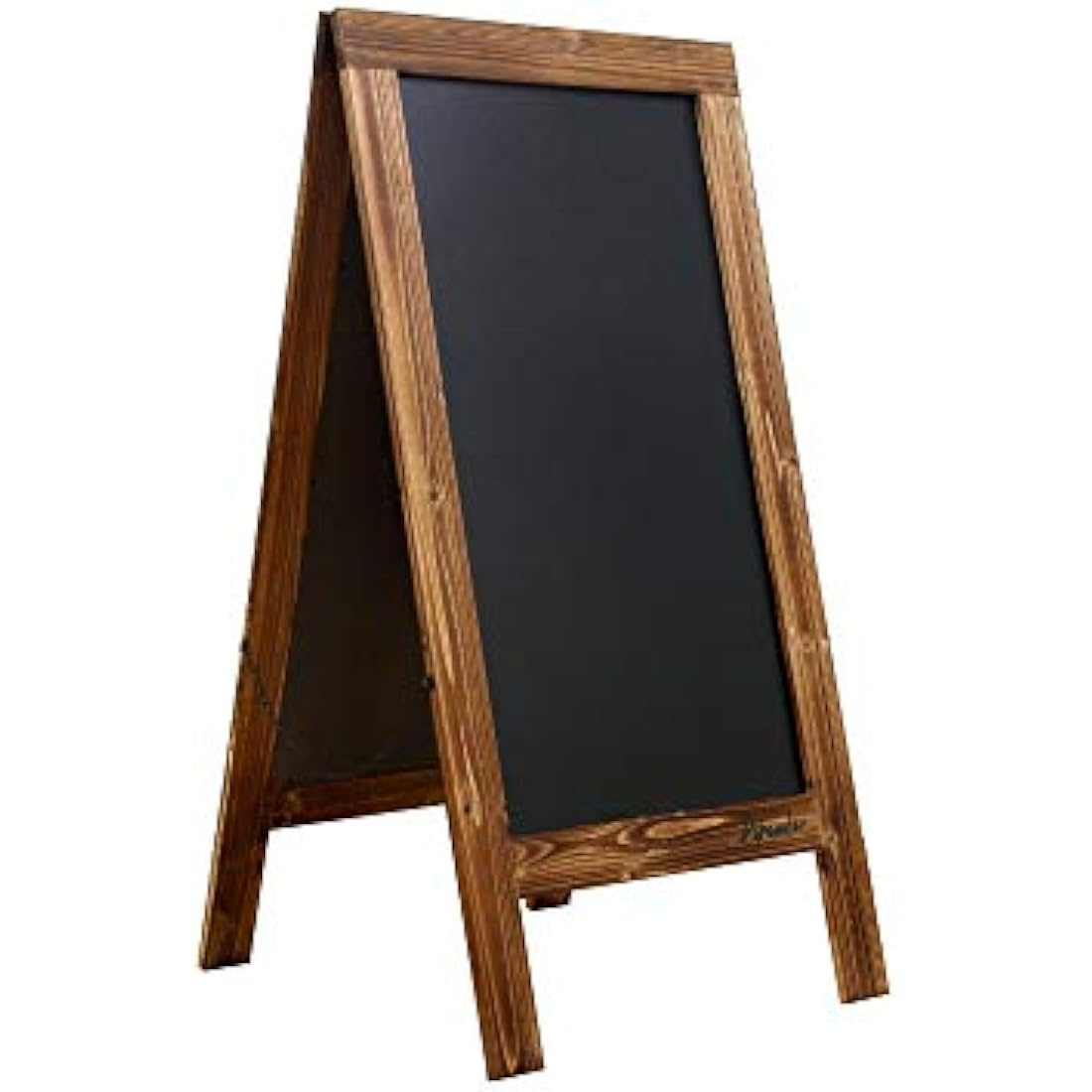 DIPAMKAR H86 CM Pavement Board Advertising A Board Pavement Chalkboard Signs Sandwich Blackboard for Party/Wedding/Cafe Shop/Pub - Normal Chalk & Liquid Chalk