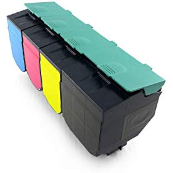 Green2Print Toner Set, 4 cartridges 1x 2500, 3x 2000 pages Toner cartridge for Lexmark X543DN, X544N, X544DN, X544DTN, X546DTW, X548DE, X548DTE, C540N, C543DN, C544N, C544DW, C544DN, C544DTN, C54