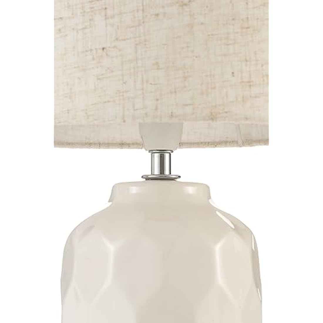 Pauleen 48330 Table luminaire Glowing Soul E14 max. 20W Cream, Terrazzo Fabric, Ceramic