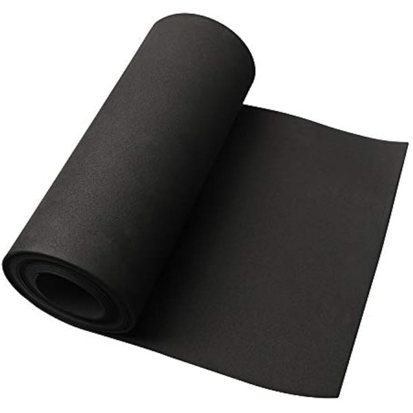 CASOMAN Professional Tool Box Liner, Toolbox Drawer Line - 16 inch(wide) x 16 feet (long), Non Slip Matting Roll, Black