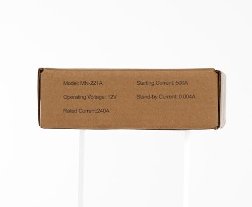 IMAYCC Kill Switch for Car, Remote Battery Disconnect Switch 12V 240A, Battery Iisolator 12V, Car Battery Kill Switch Anti Theft, Automatic Cut/Shut Off Switch for Auto,RV, ATV,Truck, Boat.