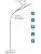 Sewing Online Free-Standing LED Floor Lamp with Flexible Necks, Sturdy Stable Base, and a Pair of Dimmable Energy Saving Daylight-Effect Tubes SO1360
