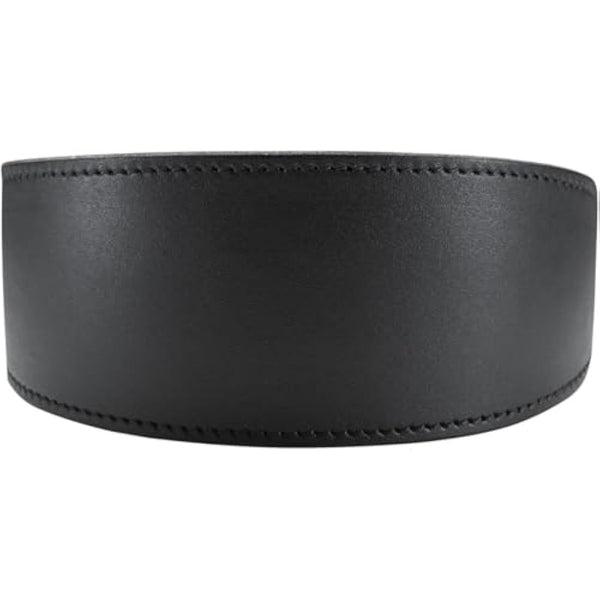 HUNTER Super Soft Leather Padded Greyhound Collar 47 (S-M) Black