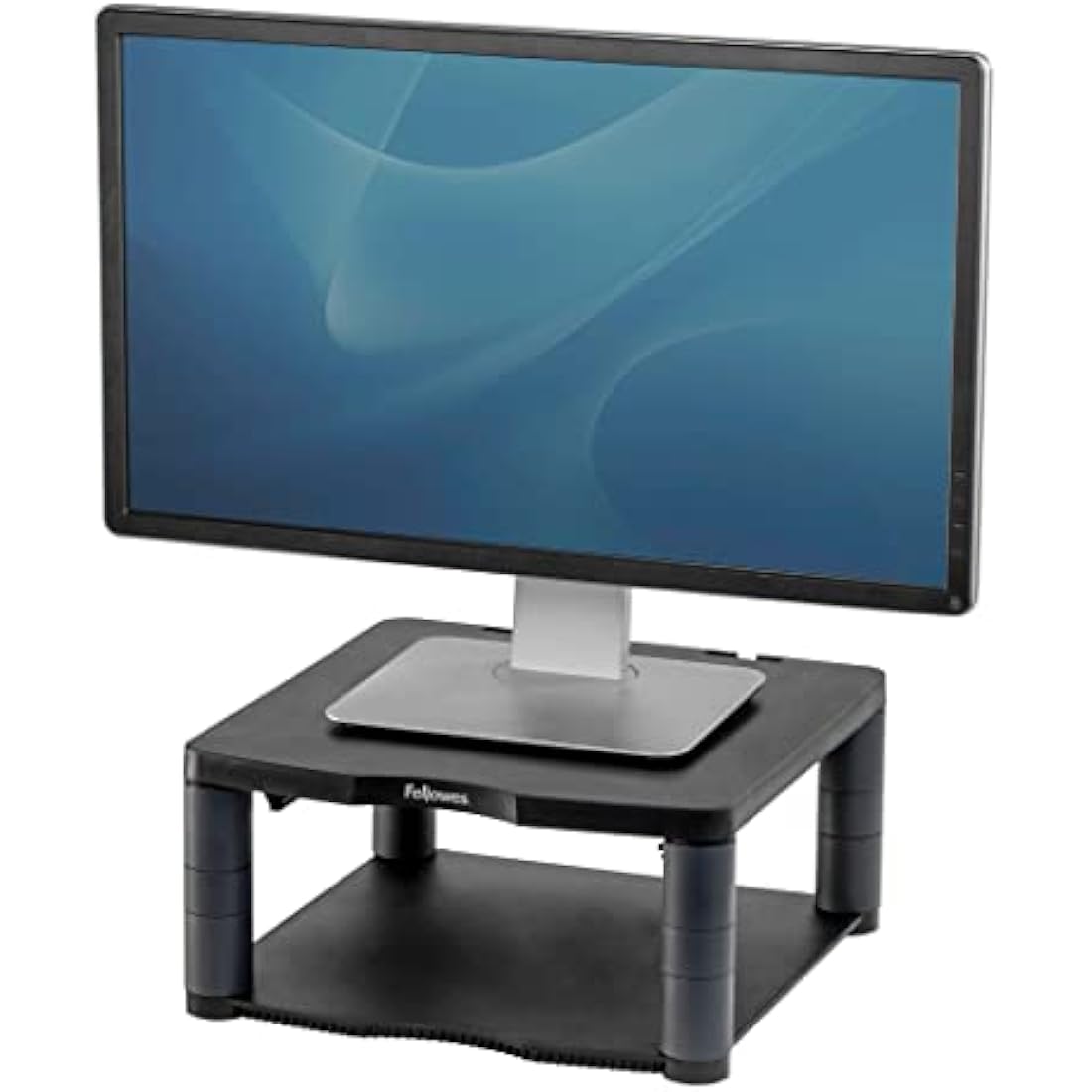 Fellowes Premium Height Adjustable Monitor Stand , Black