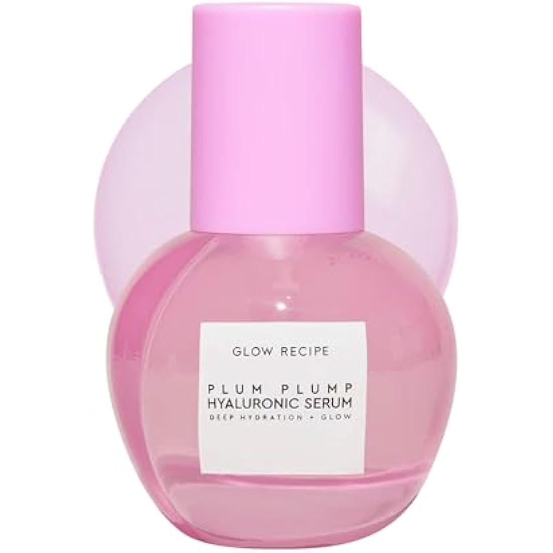 Glow Recipe Plum Plump Hyaluronic Acid Skin Care Serum - Hydrating Skincare + Face Serum for Women & Men with Antioxidant Plum + Vitamin B5 to Repair Skin Barrier & Lock-In Facial Hydration (30ml)
