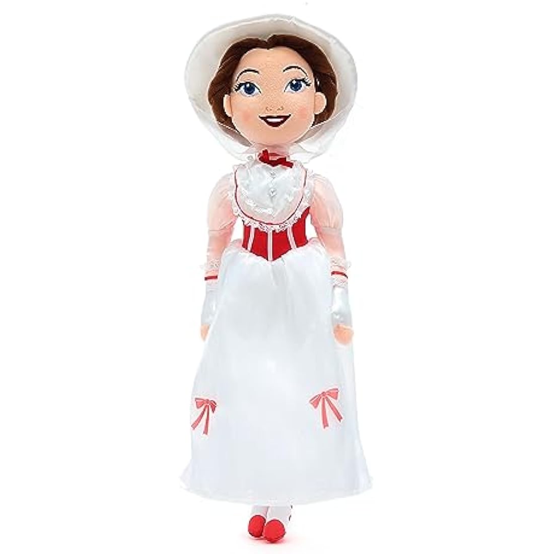 Disney Store Official Mary Poppins Soft Toy Doll, 45cm/17”, Plush Character Figure with Embroidered Details, Suitable for Ages 0+