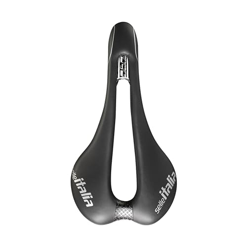 Selle Italia SLR TM Superflow Manganese Bike Saddle, Black, Size L3