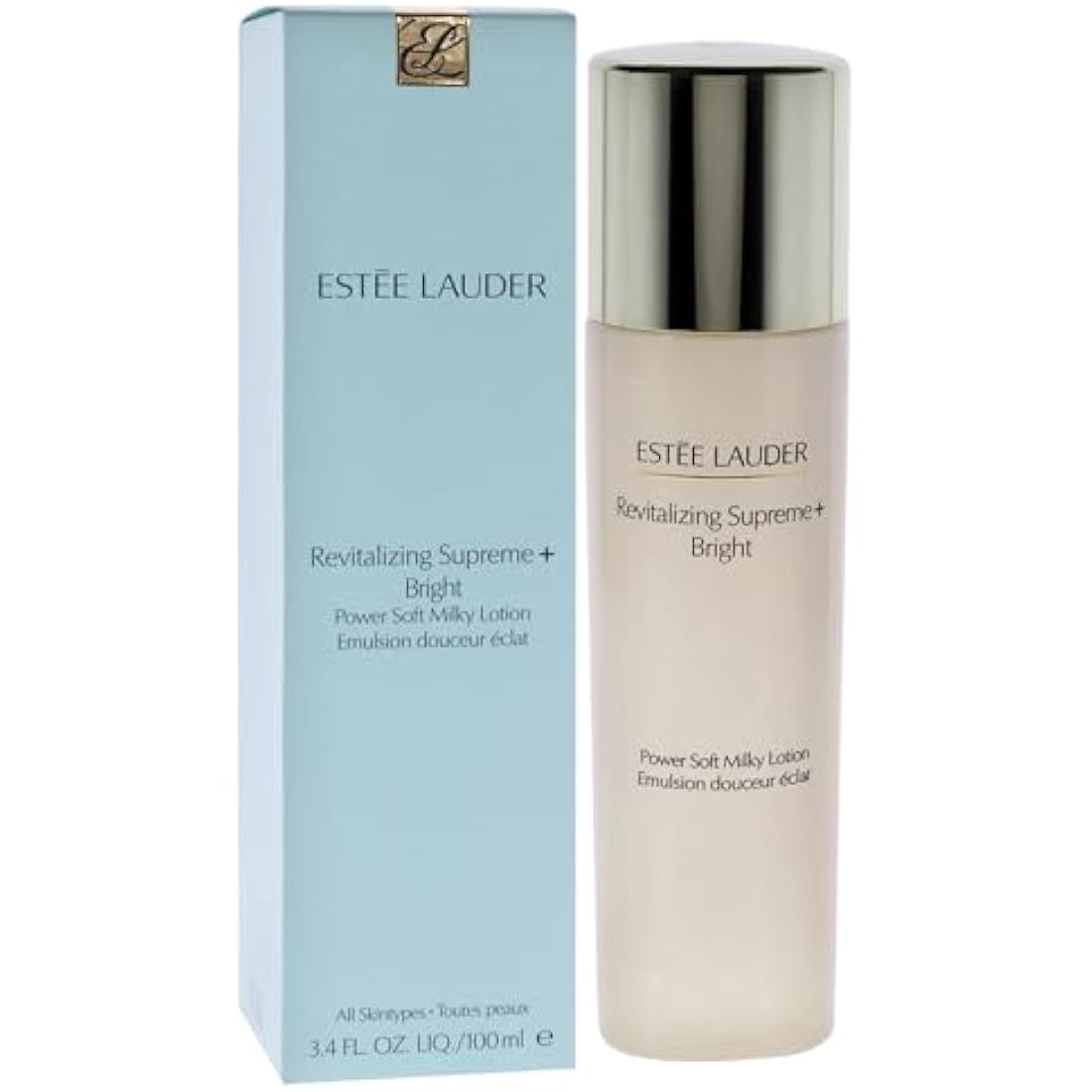 Estee Lauder Revitalizing Supreme Plus Bright Moisturizer Power Soft Milky Lotion For Women 3.4 oz Lotion