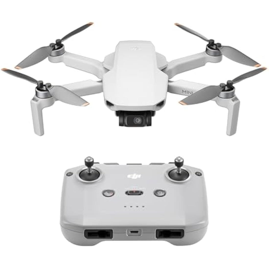 DJI Mini 4K, Drone with Camera 4K Professional, Under 249 g, 3-Axis Gimbal Stabilization, 10km Video Transmission, Auto Return, Wind Resistance, 31-Min Max Flight Time, Intelligent Flight