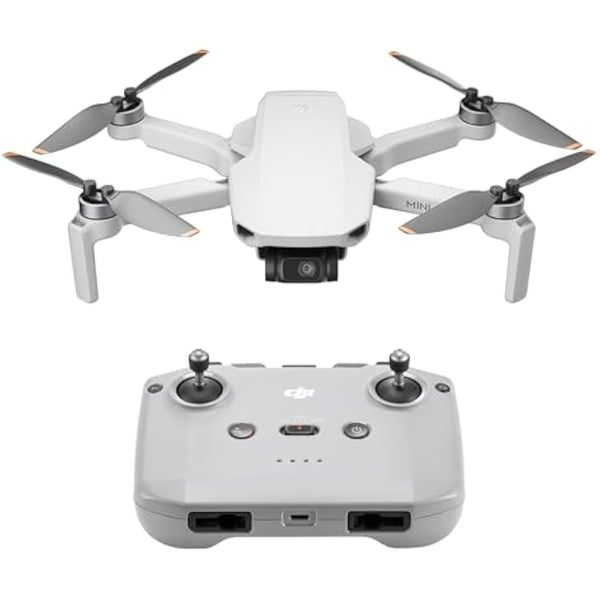 DJI Mini 4K, Drone with Camera 4K Professional, Under 249 g, 3-Axis Gimbal Stabilization, 10km Video Transmission, Auto Return, Wind Resistance, 31-Min Max Flight Time, Intelligent Flight