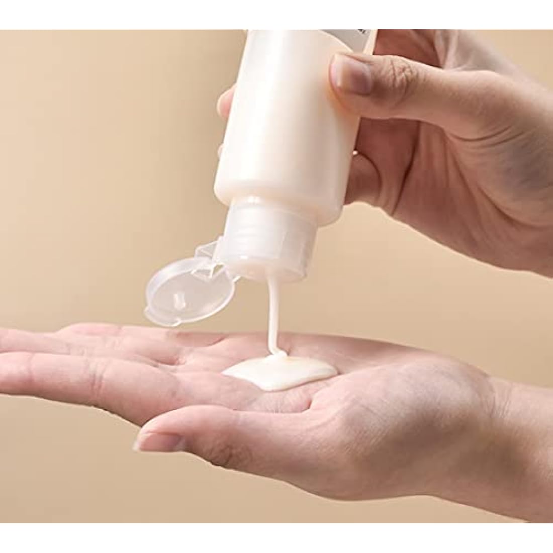 2PCS 200ml Travel Plastic Soft Tubes Bottle Emulsion Make up Cosmetics Container For Facial Cleanser Shampoo Shower