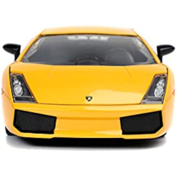 Jada Toys Fast & Furious 1:24 Lamborghini Gallardo Superleggera Die-cast Car Yellow, Toys for Kids and Adults