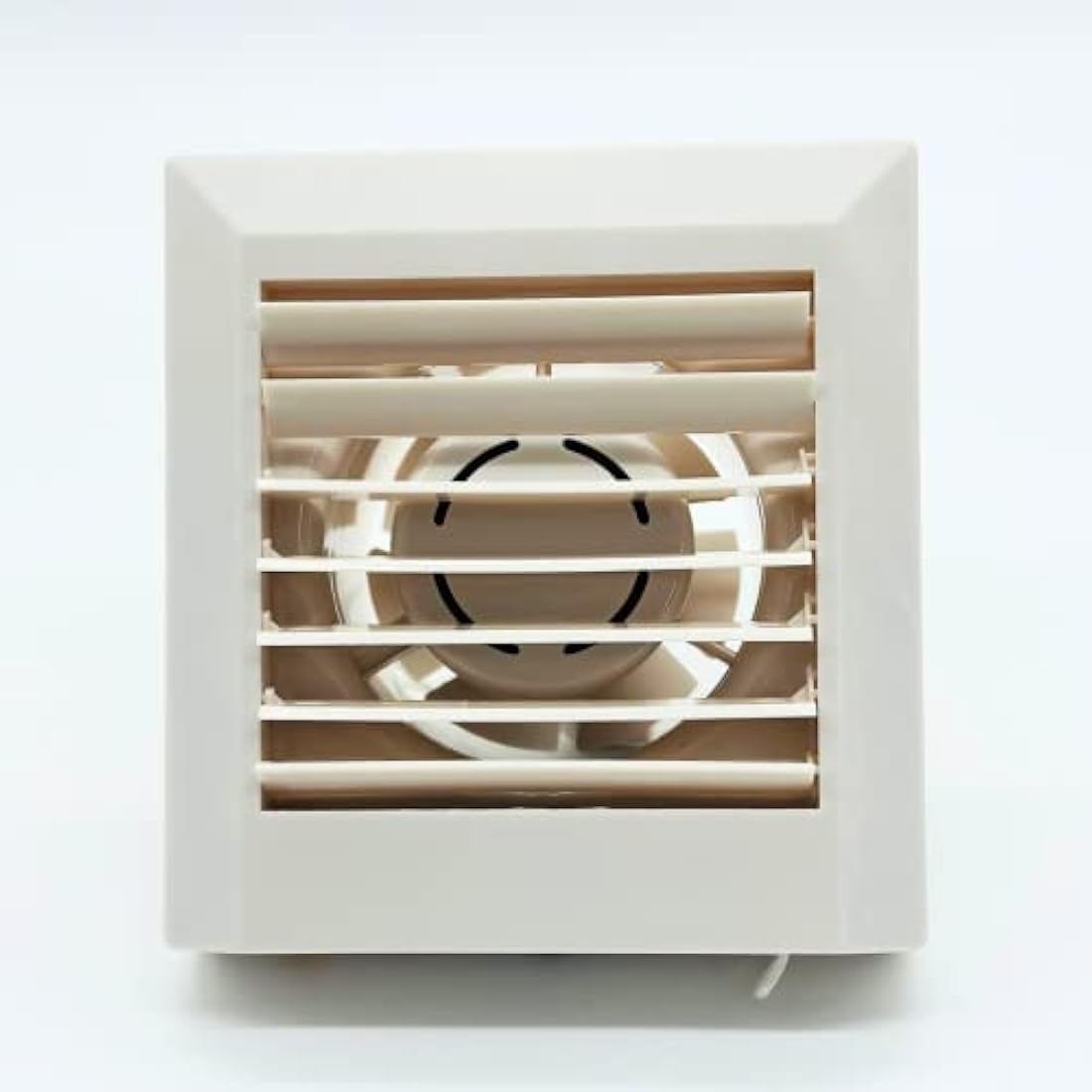 AirTech-UK Bathroom Kitchen Extractor Exhaust Fan 4"/100MM Ceiling, Wall or Window mounted Louver Shutter with Pull Cord (9A-10L)