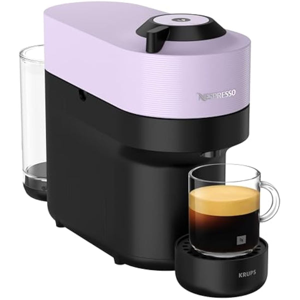 Nespresso Krups Vertuo pop coffee pod machine, Lilac