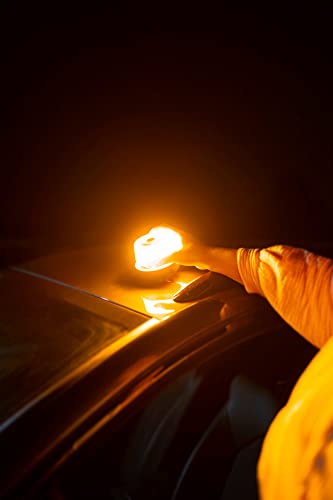 OSRAM LEDSL102 Ledguardian Road Flare Sign V16 Emergency Light for Cars, Breakdown Light, Car Emergency Beacon, Round Safety Warning Light for Vehicles and Motorcycles