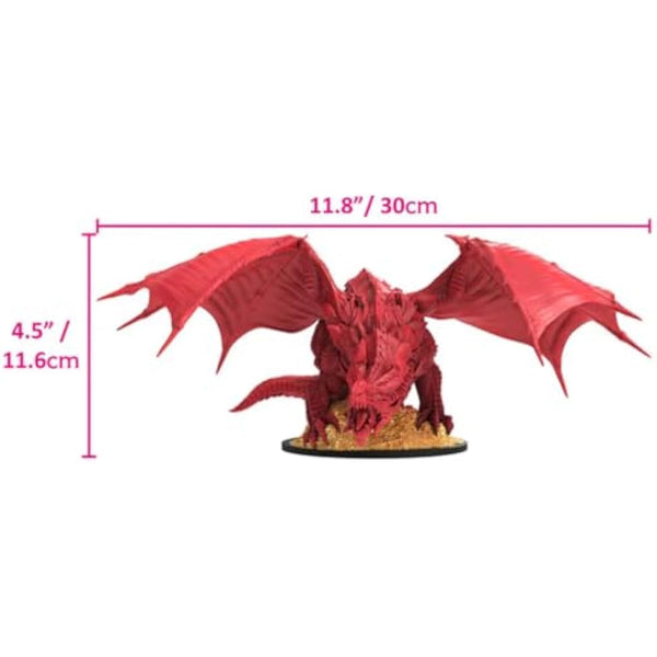 Epic Encounters: Lair of the Red Dragon RPG Fantasy Roleplaying Tabletop Game with HUGE Boss Miniature, Double-Sided Game Mat, & Game Master Adventure Book with Monster Stats, 5E Compatible