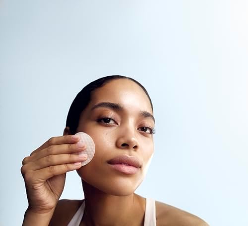 Elemis Dynamic Resurfacing Facial Pads, Exfoliating Face Wipes with Tri-Enzyme Technology, Gentle Exfoliating Rounds for Smooth, 60 Pads