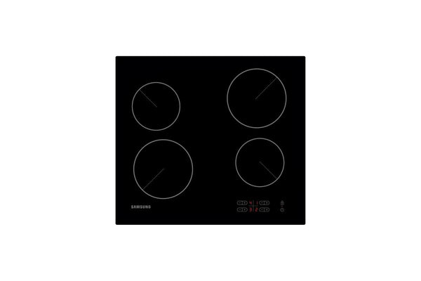 Samsung Slim Fit Induction Hob NZ64B4015FKU1 with Oval Ring and Remote Monitoring, Black