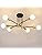 Hudi Fyier Modern Chandelier Light Fixtures, Creative Semi Flush Mount Ceiling Light, Pendant Lighting for Living Room Bedroom Dining Room Kitchen Office (6-Light)