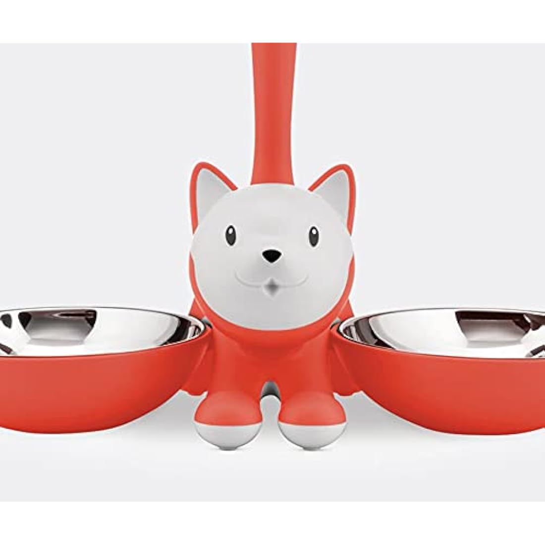 Alessi Cat Accessories, PP,18/10 stainless steel, Orange, red, One Size