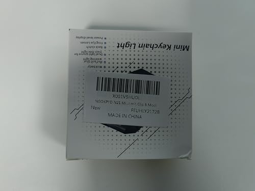 NGOKPYD N21 Small Torch Led Super Bright 900L Rechargeable USB EDC Keyring Torch with Clip, COB Light - Mini Pocket Waterproof Keychain Flashlight 8 Modes Flash Light for Power Cuts, Camping, Outdoor