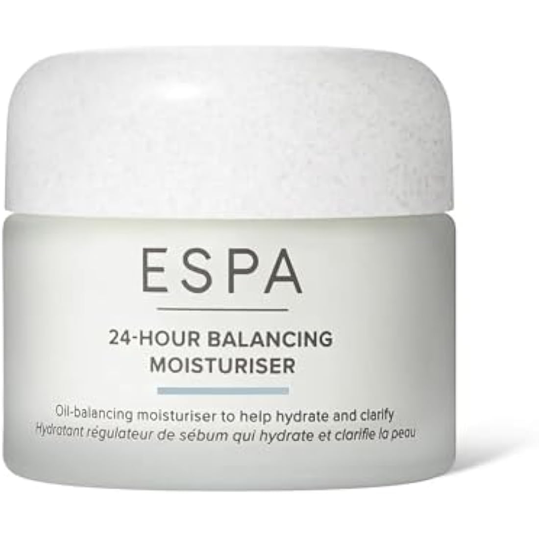 ESPA | 24-Hour Balancing Moisturiser | 55ml | Oil-Balancing Moisturiser to Hydrate & Clarify | Protects Without Clogging Pores | Registered by Vegan Society | For Oily & Combination Skin