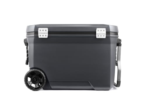 Coleman Convoy Heavy-Duty Insulated Hard Cooler with handles| large capacity| Keeps Ice for up to 5 Days| Full foam insulation| Large Durable Portable Cool Ice Box for Rugged Outdoor Use & Jobsites