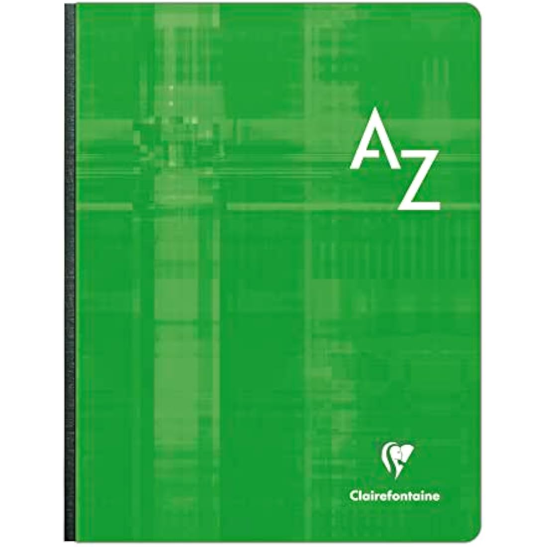 Clairefontaine 9649C Lot de 5 Répertoires Brochures Dos Toilé - 17x22 cm - 192 Pages Petits Carreaux - Papier Blanc 90 g - Couverture Carte Pelliculée - Couleurs Aléatoires