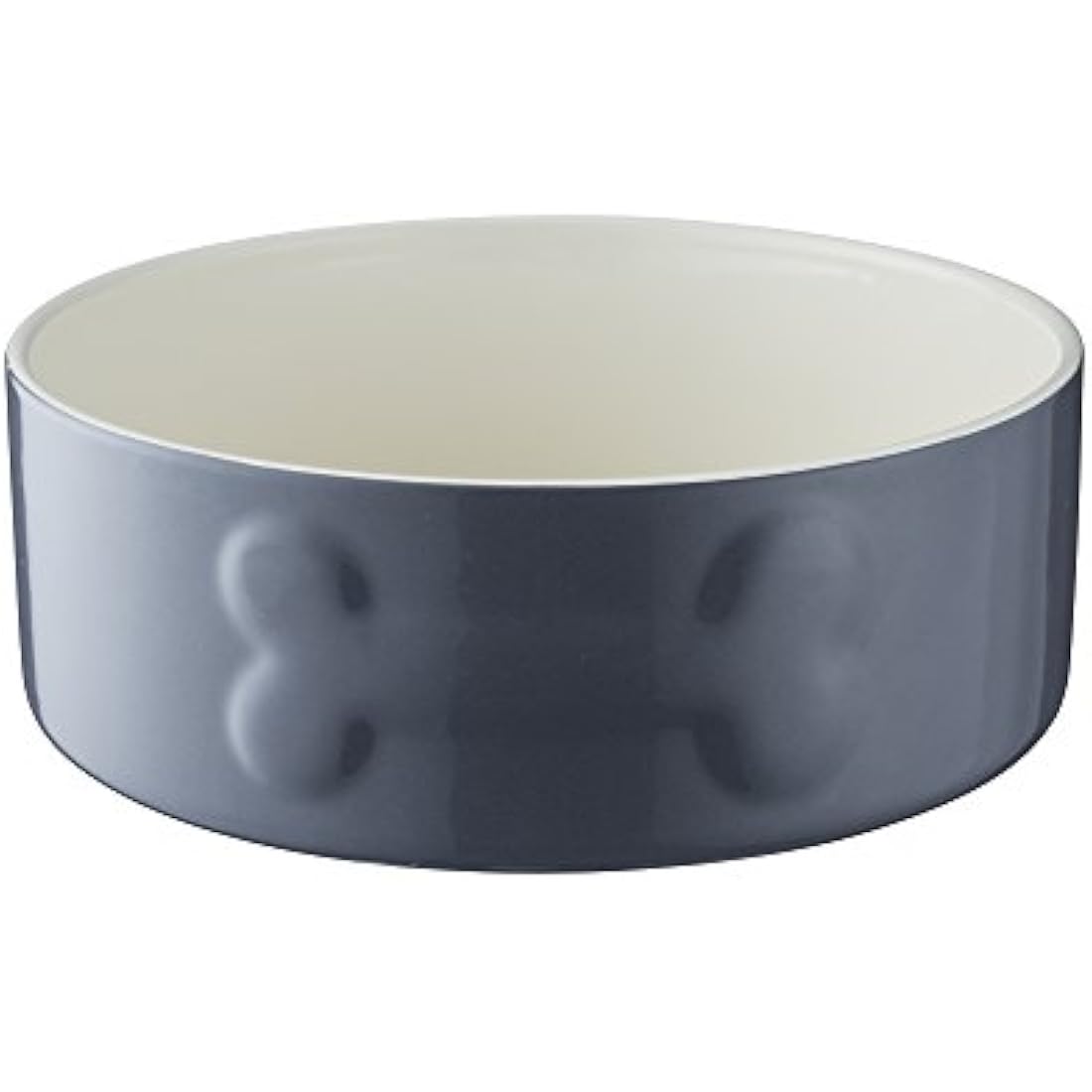 Mason Cash Colour Mix Grey Dog Bowl, 20 cm