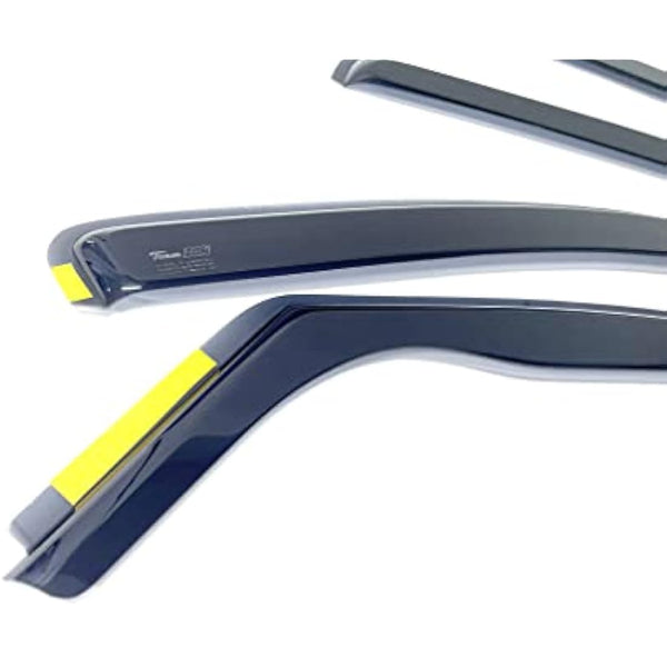 HEKO-11132 Wind Deflectors Fits BMW 5 Series 4-Door Saloon 2004-2010 (4 Pieces)