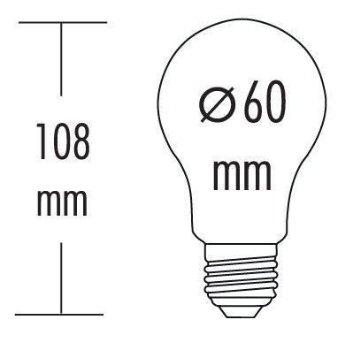 greenandco Anti-Mosquito and Anti-Insect LED Bulb E27, Yellow, 5W, 500lm, wavelength 560-580nm, Non-dimmable, 10-Pack