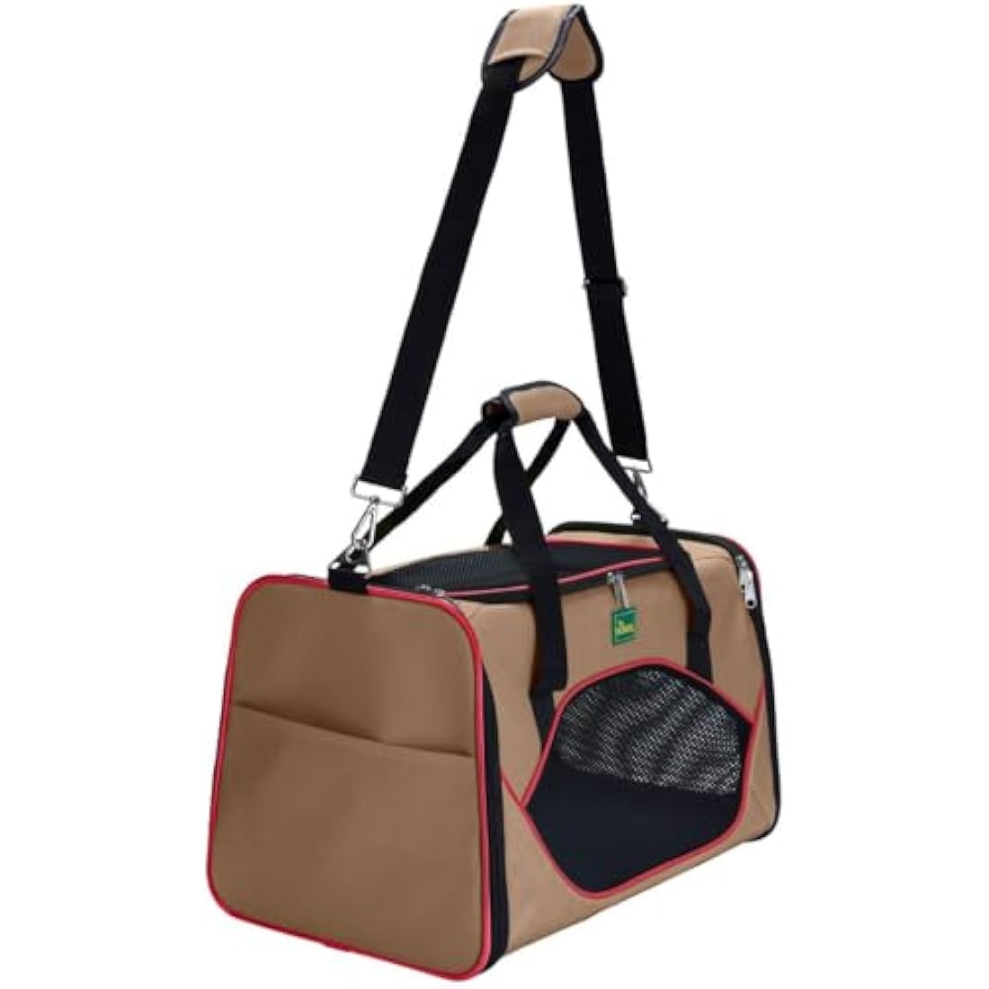HUNTER Kansas Carry Bag, Beige/Red