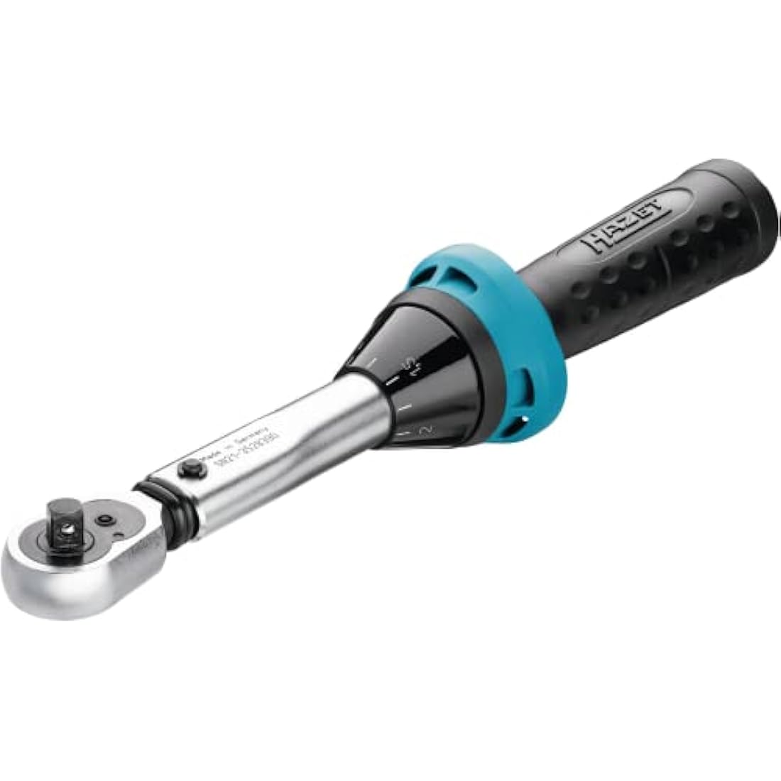 HAZET Torque Wrench 5108-3CT I Output: Square 6.3 mm (1/4 inch), Tolerance: 3%, 20 Teeth (Operating Angle 18 Degrees) I Tool Suitable for Bicycle or Similar Two-Wheelers