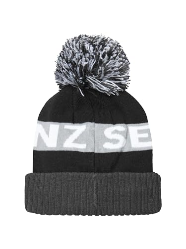 SEALSKINZ | Foulden | Water Repellent Cold Weather Unisex Bobble Beanie Hat | Lightweight & Breathable
