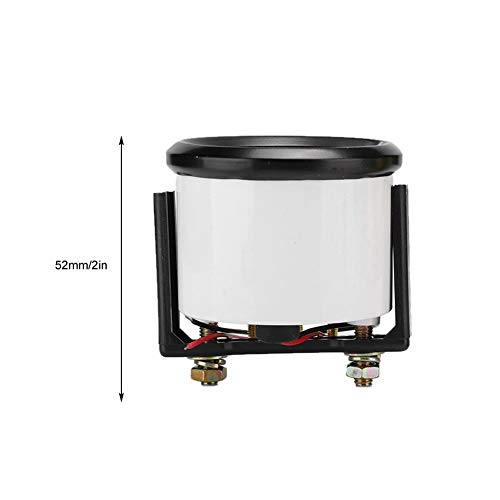 For 52Mm Oil Pressure Gauge-Car Oil Pressure Meter, 52Mm/2In Universal Car Electromagnetic Oil Pressure Gauge Indicator Auto Modified Meter 0-100 Psi