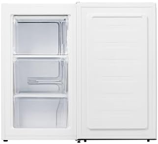 Fridgemaster MUZ4860E Freestanding Undercounter Freezer, 61Litres, 4 Star Freezer Rating, 48cm width, E Rated in White