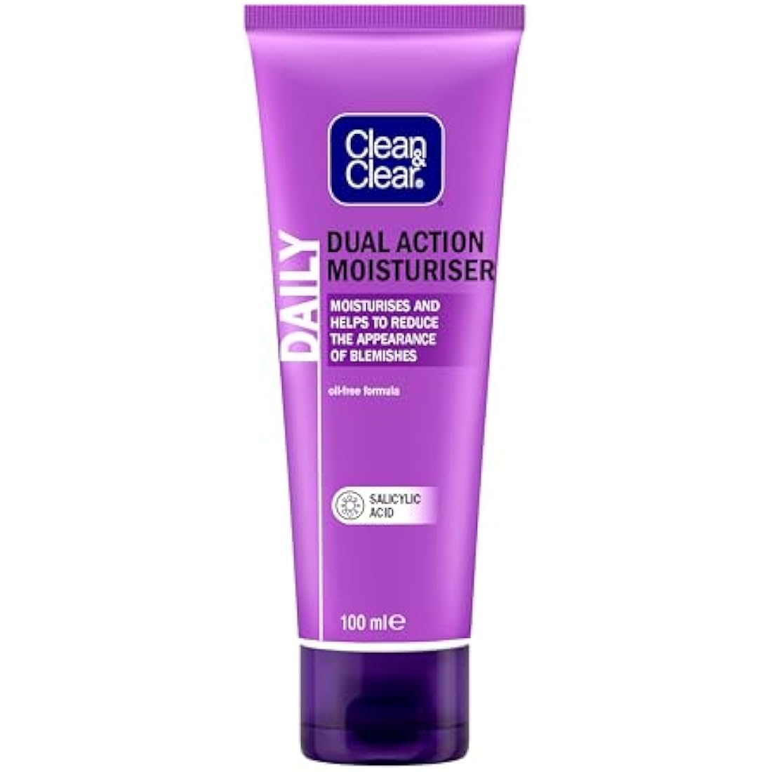 Clean & Clear Dual Action Moisturiser, 100ml