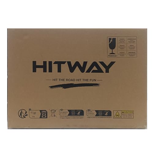 HITWAY BK35 Folding Electric Bike, 16 inch E Bike 250W City E-Bike Max.Range 25-60KM