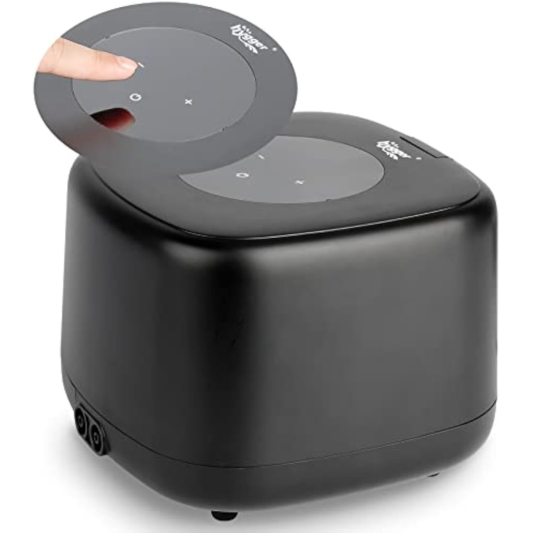 hygger Aquarium Air Pump,Ultra Silent Fish Tank Air Pump for Aquarium with 2 Air Outlets, 5W High Energy Saving 4 Speed Airflow Adjustable Oxygen Pump for Fish Tank Up to 1100 Liter