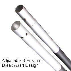 H2o Kayaks Childs Wave Asymmetrical Kayak Paddle 190 cm Blue Swirl (2 part)