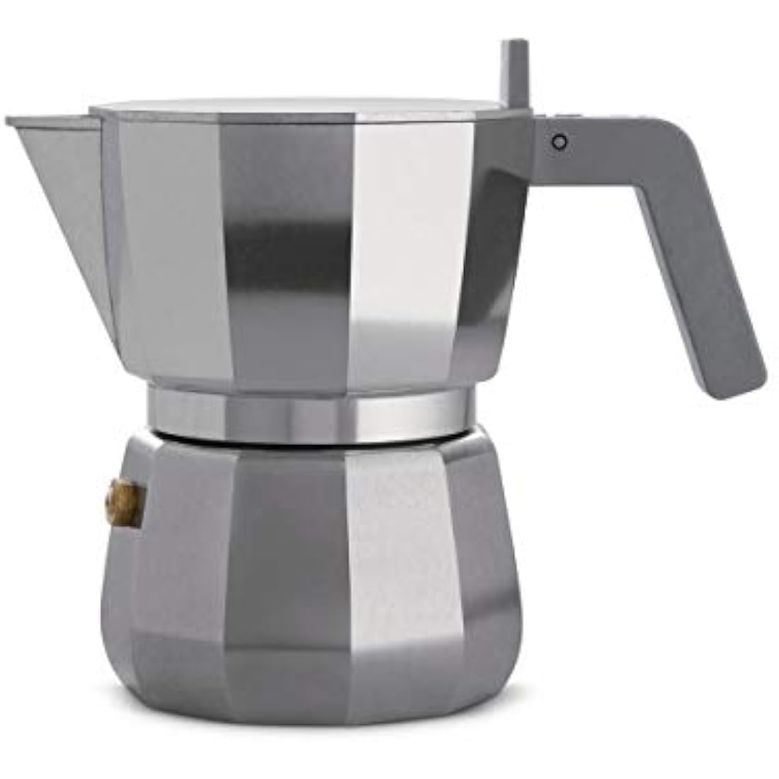 Alessi DC06/3 Espresso coffee maker, Aluminium