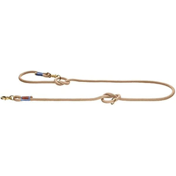 HUNTER Adjustable leash Sansibar Rantum, 12/200 Rope, tan